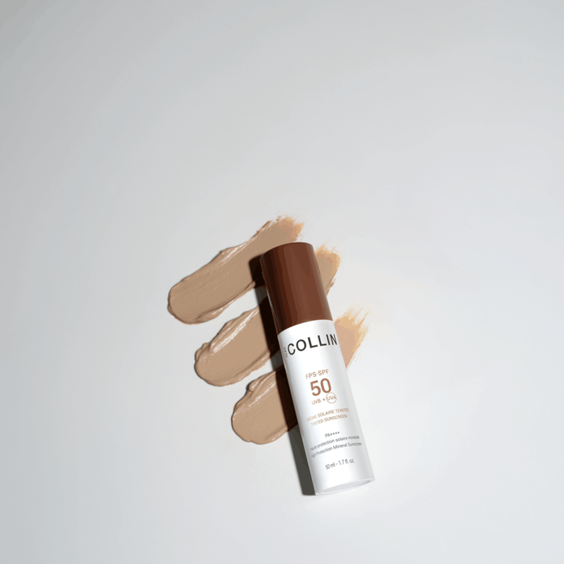 SPF50 UVA-UVB Tinted Sunscreen